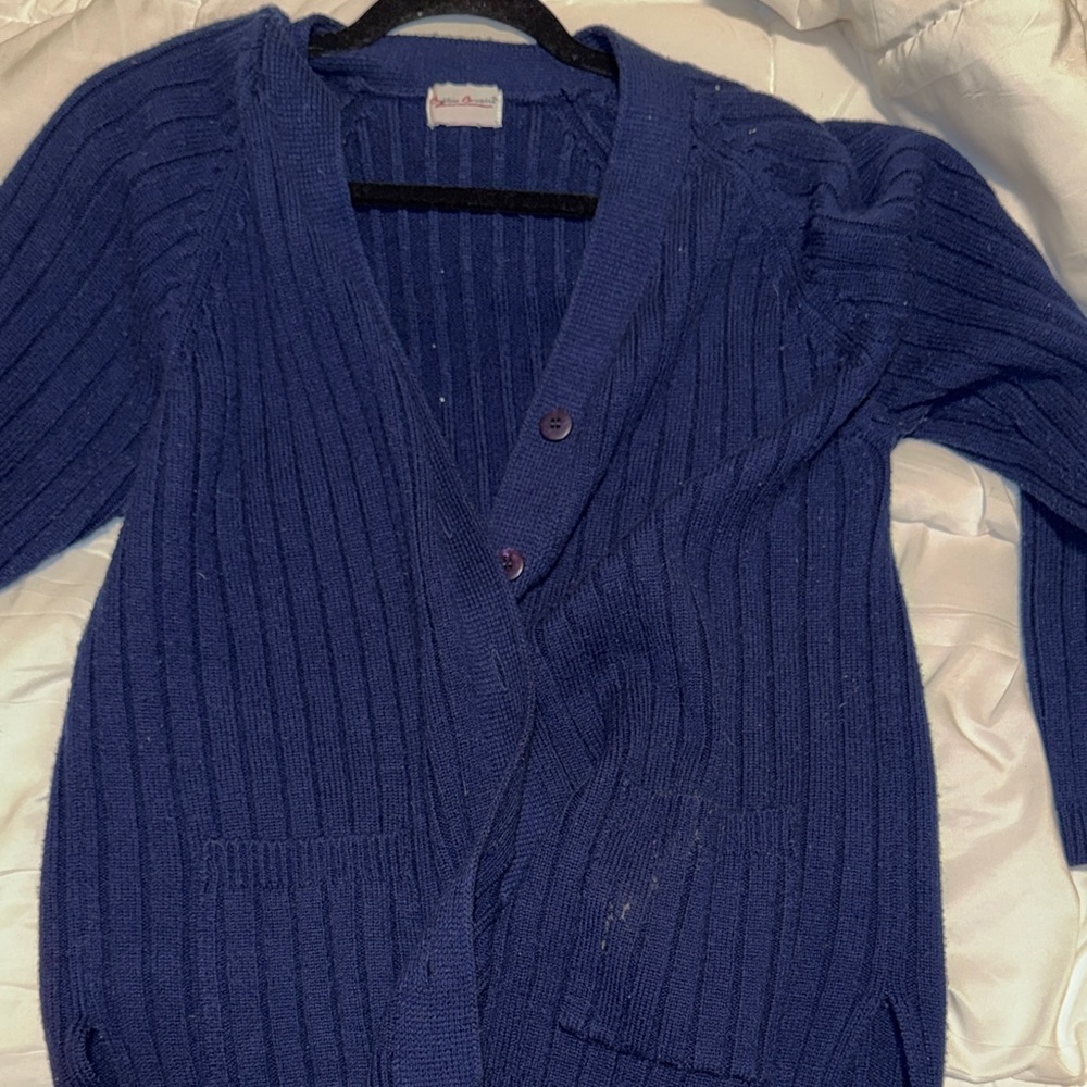 vintage bobby brooks navy cardigan